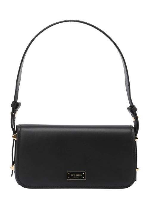 Kate Spade Skuldertaske 'Liv Schultertasche Aus Glattem Leder'  sort