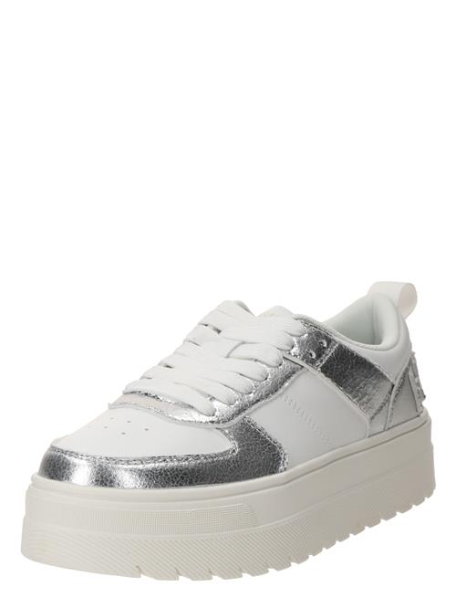 HUGO Sneaker low 'Lyssa'  sølv / hvid