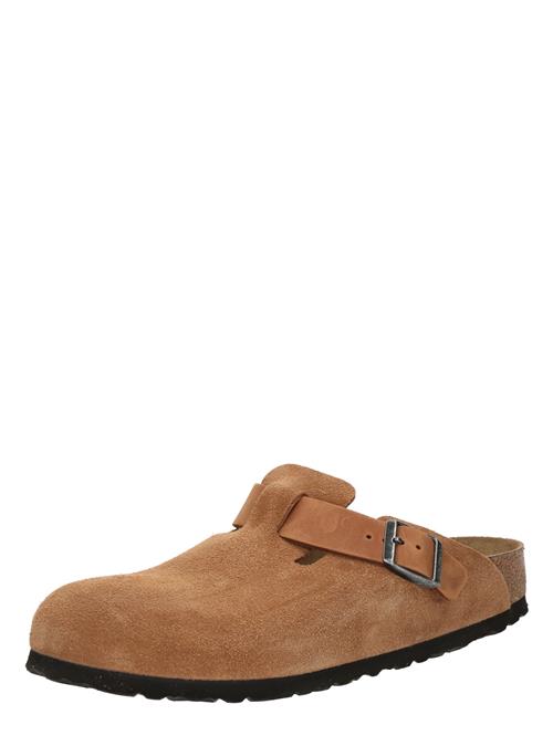 BIRKENSTOCK Pantoletter 'Boston'  cognac