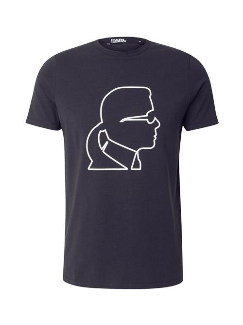 Karl Lagerfeld Bluser & t-shirts  marin / hvid