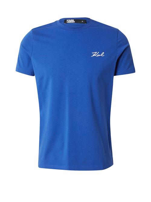 Karl Lagerfeld Bluser & t-shirts  royalblå / hvid