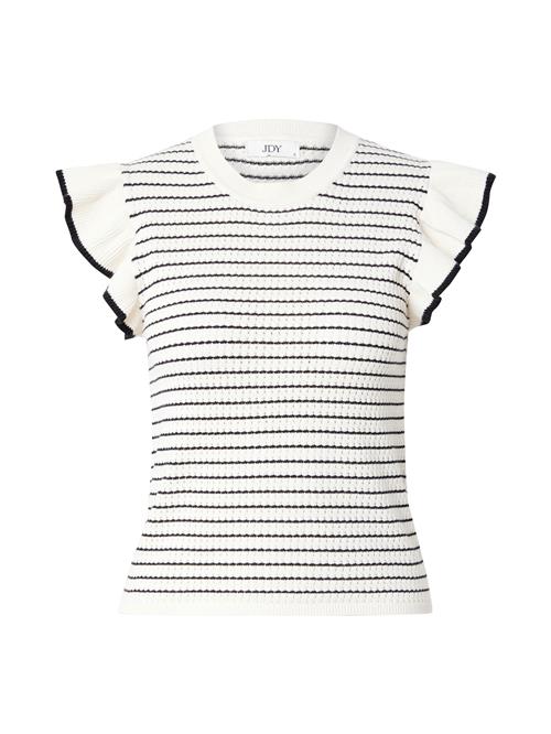 JDY Pullover 'JDYCARICE'  sort / hvid