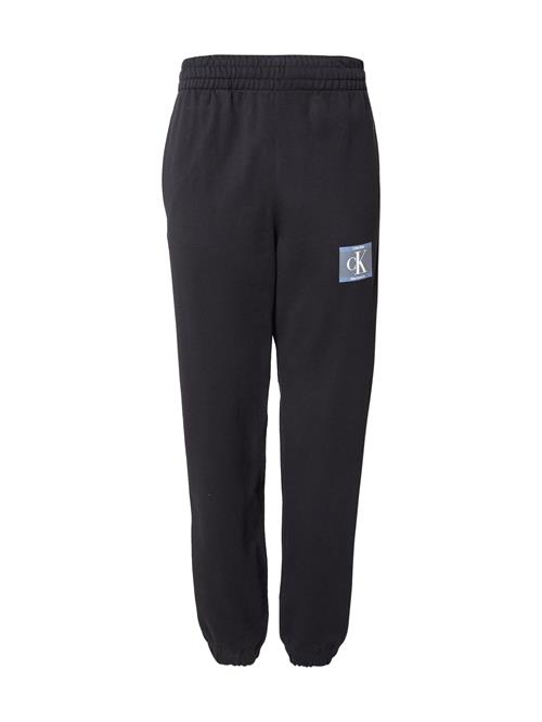 Calvin Klein Bukser  røgblå / safir / sort / hvid