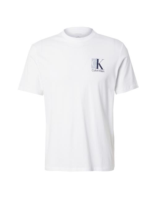 Calvin Klein Bluser & t-shirts  navy / royalblå / lysegrå / hvid