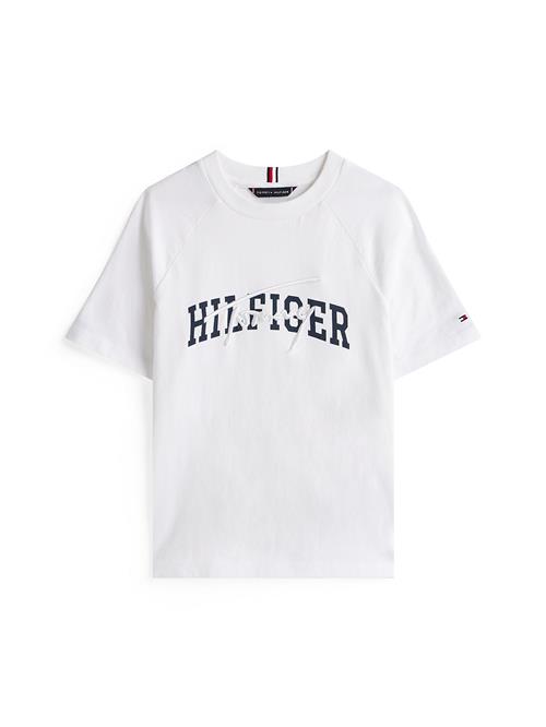 TOMMY HILFIGER Shirts  mørkeblå / hvid