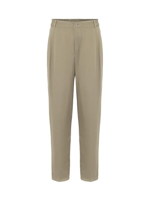 Dandalo Bukser med lægfolder  khaki