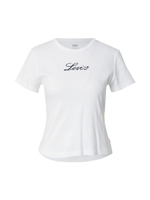 LEVI'S ® Shirts 'Graphic Rickie Tee'  sort / hvid
