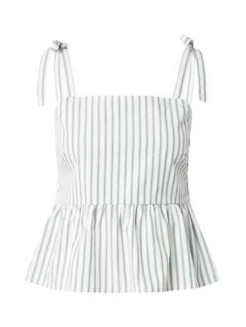 PIECES Overdel 'PCTaelyn'  mint / sort / hvid