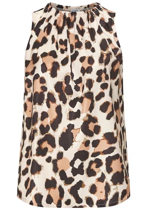 LASCANA Bluse  beige / brun / sort