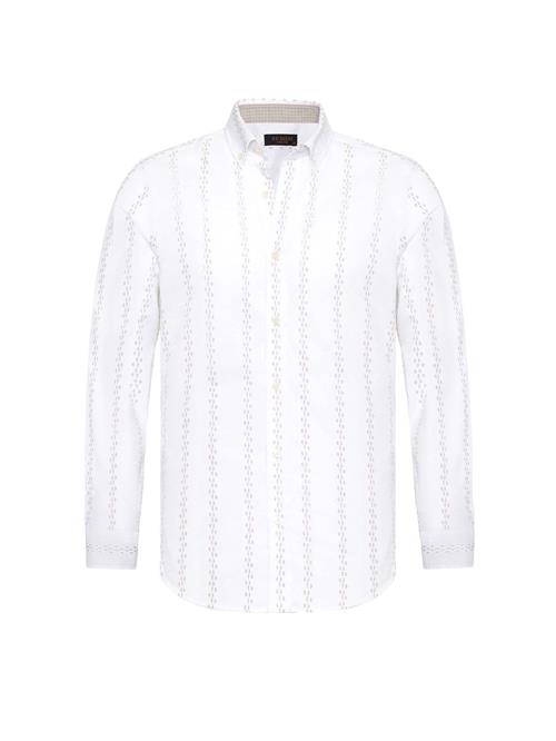 By Diess Collection Skjorte  lysegrå / hvid