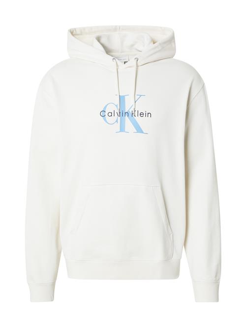 Calvin Klein Jeans Sweatshirt  marin / lyseblå / hvid