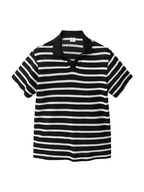 MANGO MAN Bluser & t-shirts 'MARTE'  sort / hvid