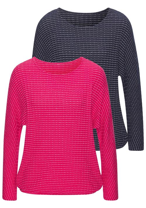 VIVANCE Pullover  marin / magenta / hvid