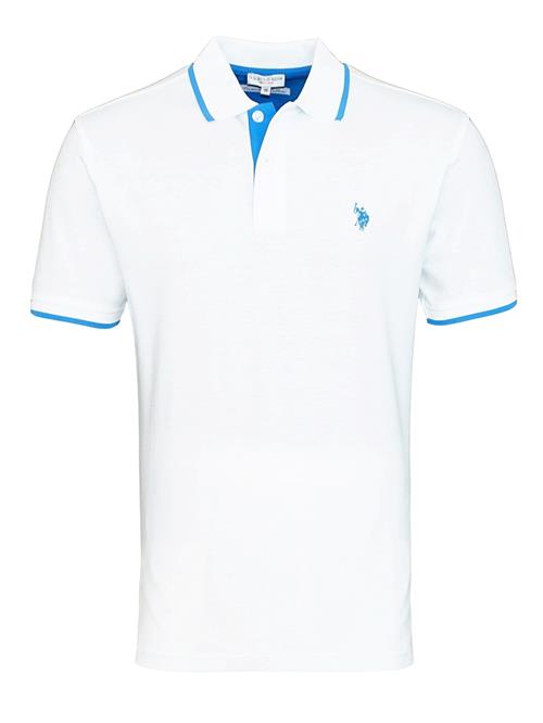 U.S. POLO ASSN. Bluser & t-shirts  blå / hvid