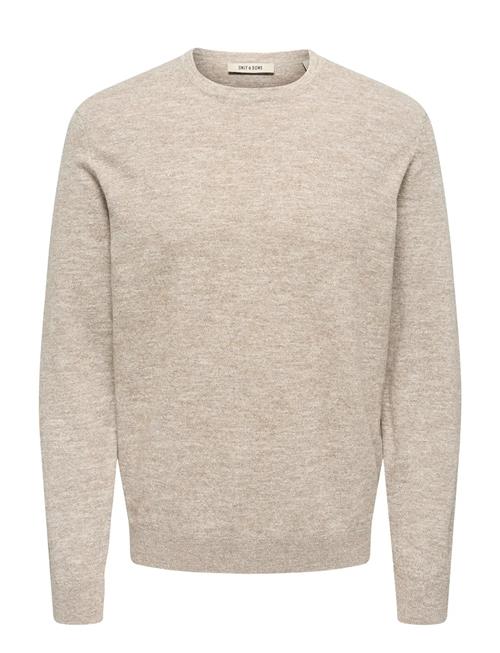 ONLY & SONS | Onstim Reg Ls Linen Crew Knit Noos | M