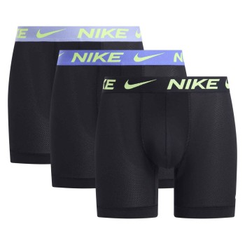 Nike 3P Essentials Micro Boxer Brief 241 Sort/Blå polyester Medium Herre