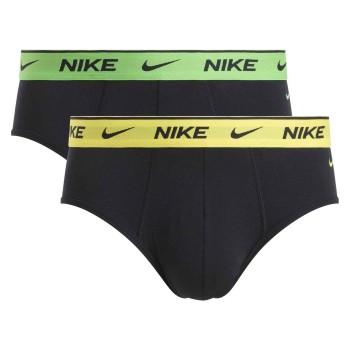 Nike 4P Everyday Cotton Stretch Brief Mørkgrå  bomuld Small Herre