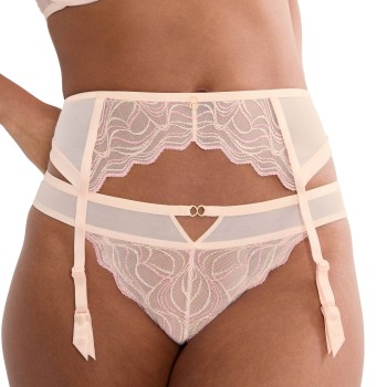 Triumph Trusser Palina Waves Of Glow Suspender Belt Lyserosa Medium Dame