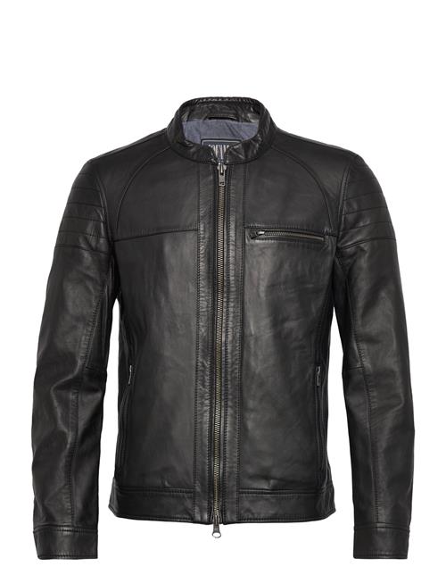 Jofama | Costner Zipped Leather Jacket | 58