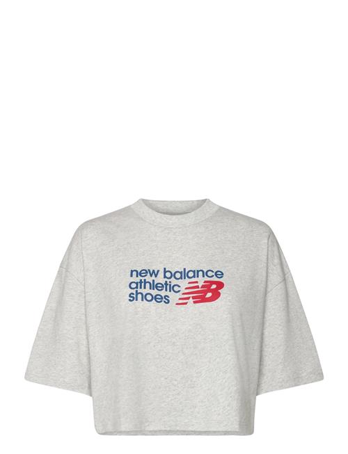 New Balance | Athletics Premium Chest Logo Cropped T-Shirt | XL