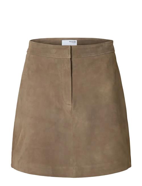 Selected | Slfkaya Mw Suede Skirt Noos | 44