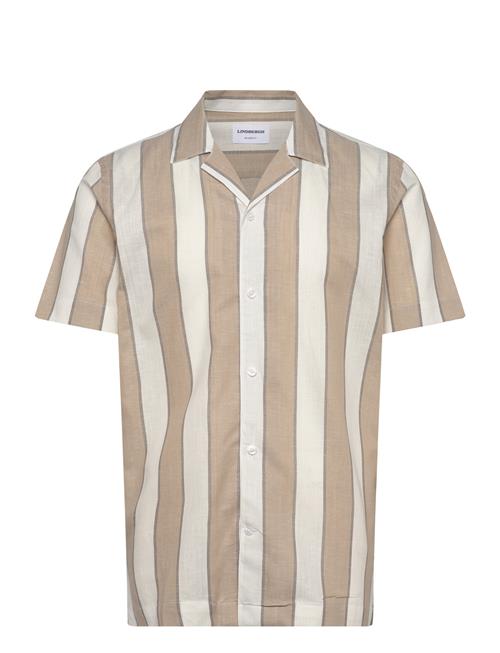 Lindbergh | Striped Linen/Cotton Shirt S/Sstriped Linen/Cotton Shirt S/S | XXL