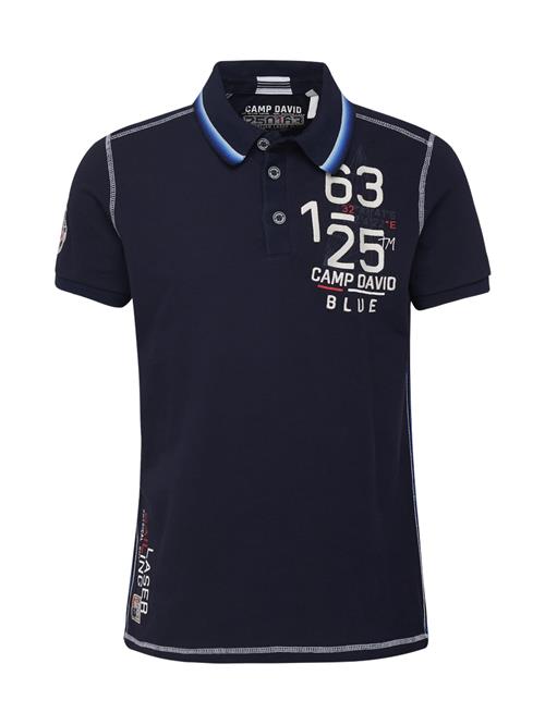 CAMP DAVID Bluser & t-shirts  blå / navy / hvid