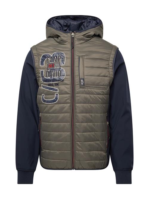 CAMP DAVID Overgangsjakke  marin / oliven / rød / hvid