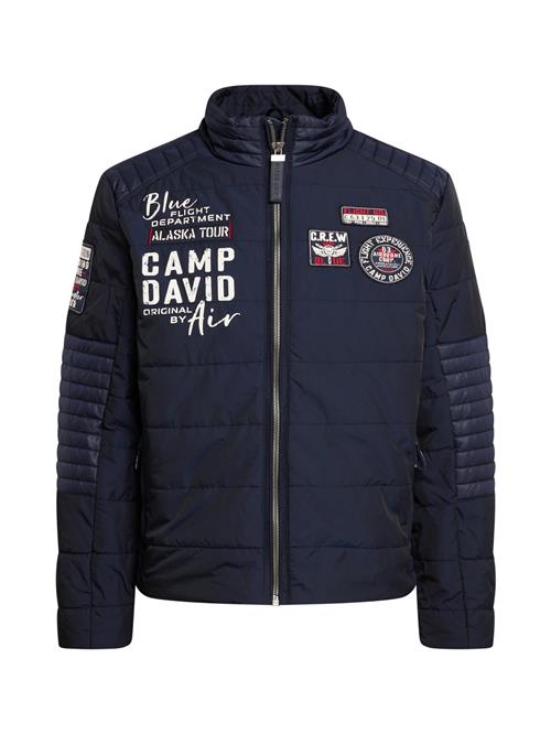 CAMP DAVID Overgangsjakke  navy / rød / hvid