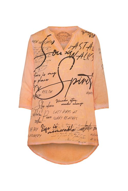 Soccx Tunika 'Wanderlust'  orange / abrikos / sort