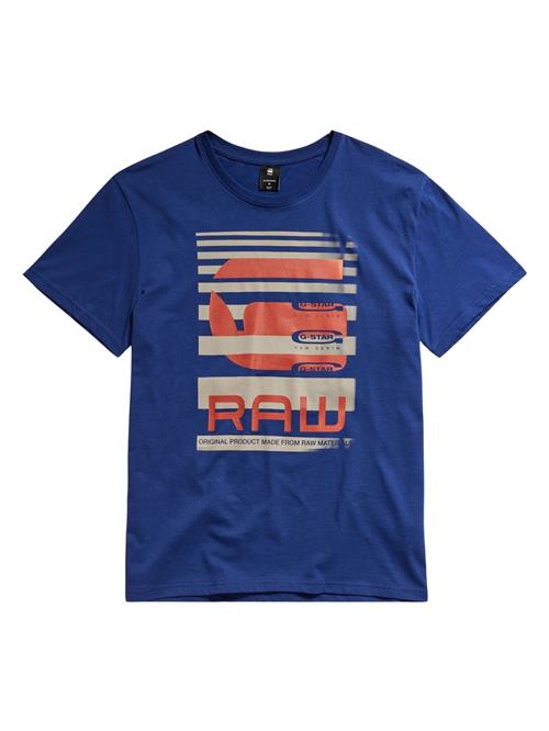 G-STAR Bluser & t-shirts  beige / blå / orange