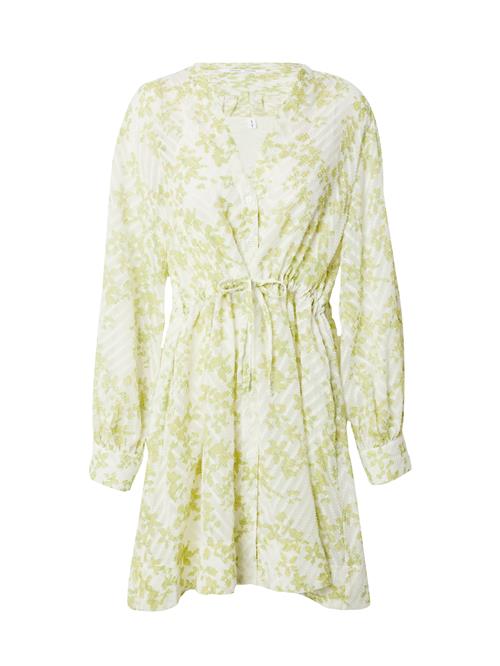 Samsøe Samsøe Blusekjole 'Melie'  lysegrøn / hvid