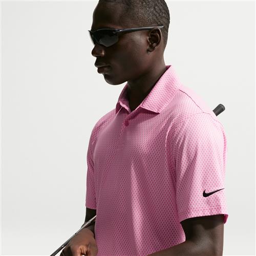 Nike Velocity Dri-FIT-golfpolotrøje til mænd - Pink