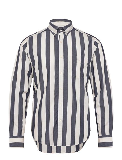 GANT | Reg Poplin Parasol Stripe Shirt | XL