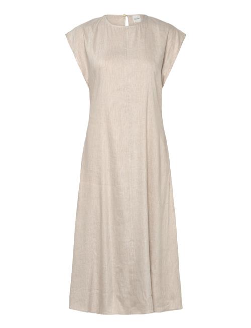 Calvin Klein | Stretch Linen Midi Dress | 34