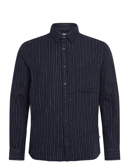 Knowledge Cotton Apparel | Organic Cotton Striped Shirt Gots | XL