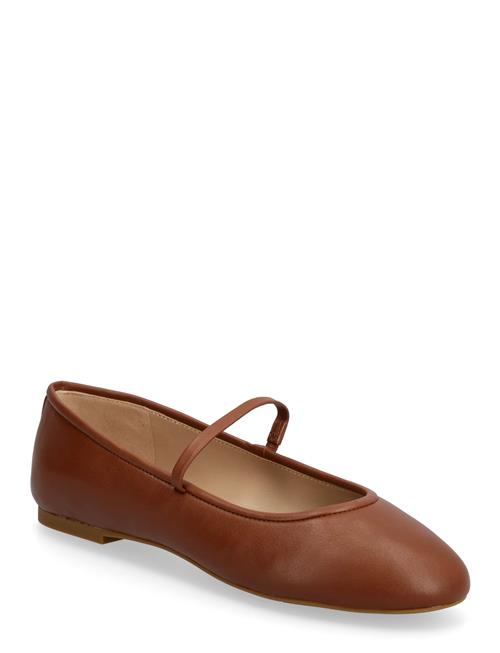 Lauren Ralph Lauren | Jayna Nappa Leather Mary Jane Flat | 41