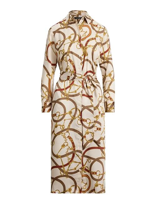 Lauren Ralph Lauren | Belting-Print Twill Shirtdress | 44