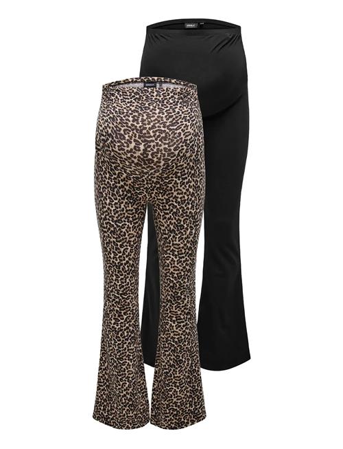 Only Maternity | Olmlovely Leo Flared Pant 2-Pack Noos | M