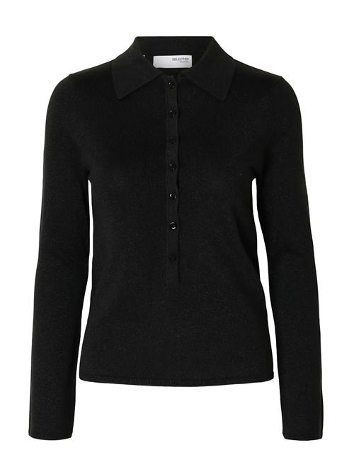 Selected | Slflura Ls Slim Knit Collar Neck | M