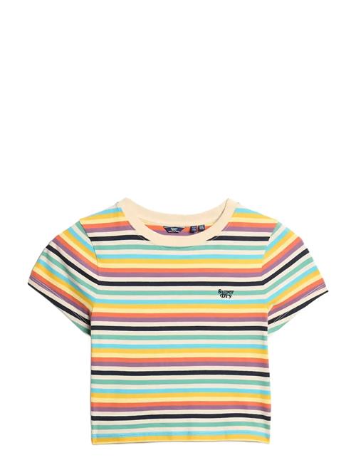 Superdry | Vintage Stripe Crop Tee | 42