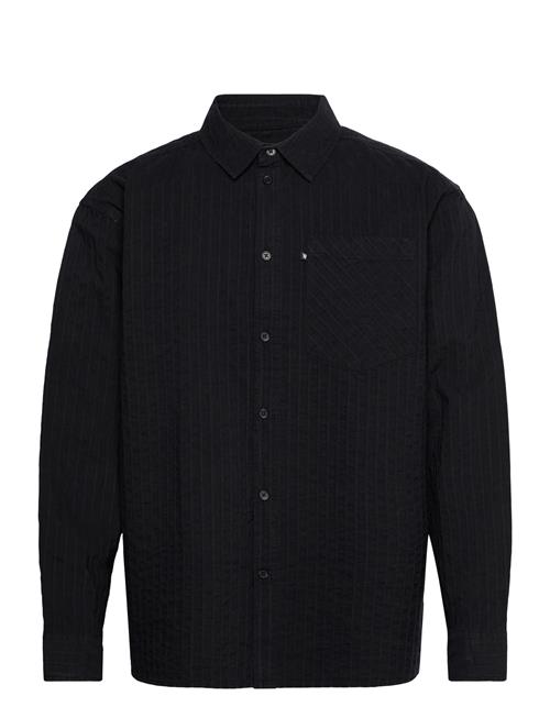 WOOD WOOD | Wwday Dobby Striped Shirt | L