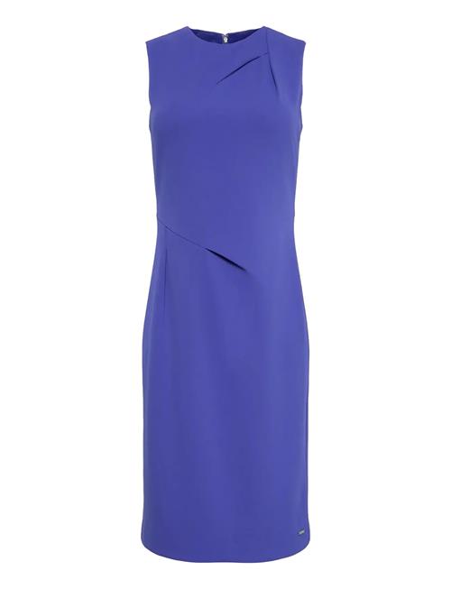 Calvin Klein | Scuba Crepe Sl Knee Length Dress | S