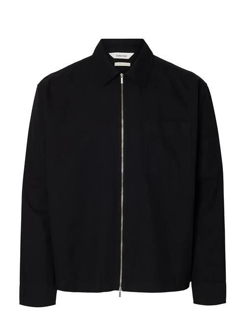 Selected | Slhrlxdavid Mix Zip Overshirt | L