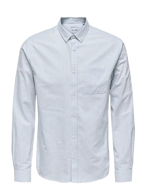 ONLY & SONS | Onsalvaro Slim Ls Oxford Stripe Shirt | XL