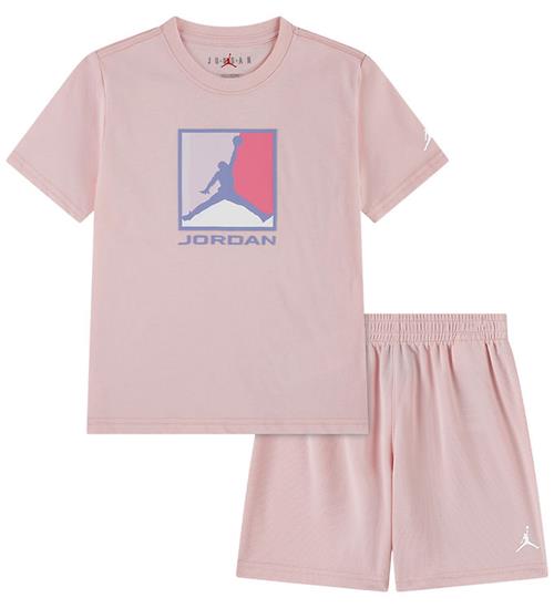 Jordan Shortssæt - Mesh - Nike Pink Bloom