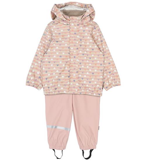 Mikk-Line Regntøj m. Seler - PU - Magic Heart