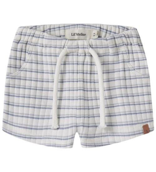 Lil Atelier Shorts - Rib - Loose - NbmHaldur - Coconut Milk/Dust
