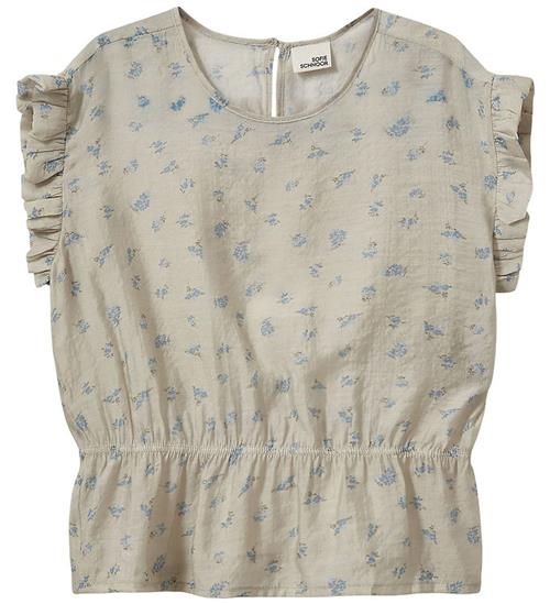 Sofie Schnoor Top - Viskose - SmillaSY - Blue AOP