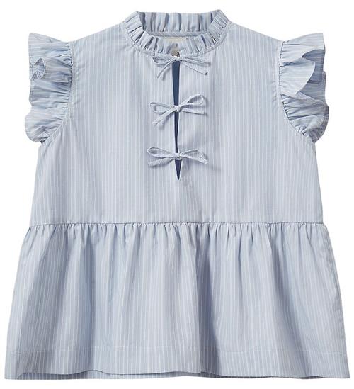 Sofie Schnoor T-shirt - JulietteSY - Light Blue Striped